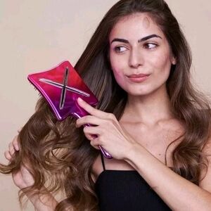 IKOO‎ PADDLE X  Blow Dry & Styling Hair Brush LOVE AFFAIR Pink Brand New In Box